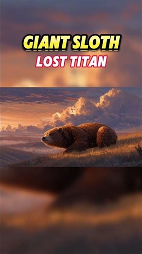 The Last Giant Sloth!