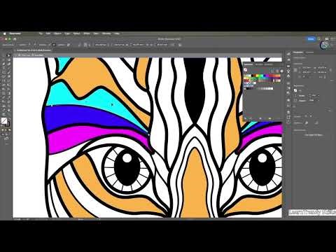Master Live Paint in Illustrator 2025 | Easy Coloring & Shape Editing Techniques