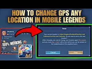 HOW TO CHANGE GPS ANY LOCATION IN MOBILE LEGENDS | MLBB FAKE GPS TUTORIAL