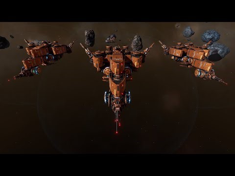 Building my smallest and cheapest battleship then deployed three of it (my 10th ship!) - ERA ONE