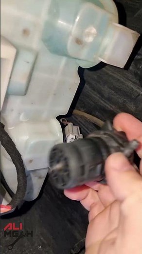 Do this when windshield washer pump not working