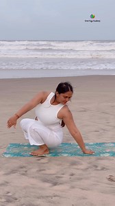 125K views · 4.2K reactions | Yoga on the beach feels like home to my...