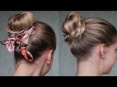 ✄ 2 Easy Buns with a Donut!