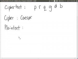 Caesar Cipher for Encryption (CSS441, L02, Y15)