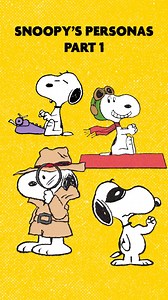 380K views · 14K reactions | Snoopy is a dog with many personas. Let’s take a look at some of them in honor of his birthday! #Snoopy75 | Snoopy | Facebook