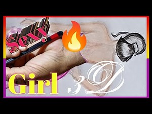 🔥 Sexy 3D Girl Drawing ✍️ | Stunning Digital Art | 3D Character Design Speedpaint 2025 💃🎨 #5minute