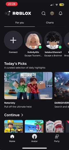 What is this new Roblox home page?