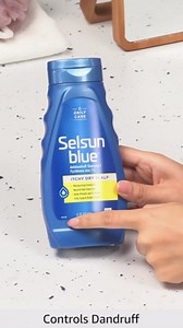 Selsun Blue Itchy Dry Scalp Anti-Dandruff Shampoo, 11 fl. oz., Extra-Hydrating Formula, Pyrithione Zinc 1%