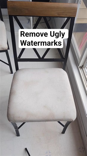 Removing Watermarks From Upholstered Furniture