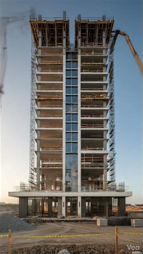 This Luxury Skyscraper House Rises from the Ground | Ultra-Modern Tower Build Timelapse