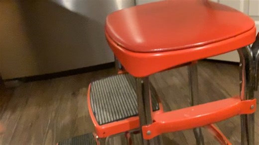 Watch Cosco Retro Counter Chair Step Stool on Amazon Live