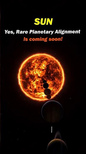 Don't Miss This Rare Planetary Alignment! | Coming in 2026 😱☠️ #space #earth #universe