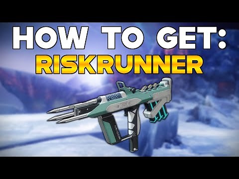 DESTINY 2 How To Get RISKRUNNER + CATALYST (Exotic SMG)
