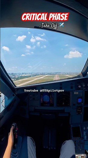 CRITICAL PHASE Takeoff! ✈️ Full Power Cockpit POV