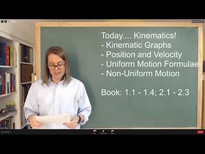 PHYS 125 | Lecture 1AB | 2020 | 1D Kinematics