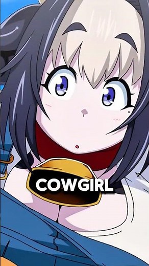 he summoned a cow girl 😭 #anime