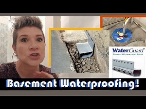 Basement Flooding!! AquaGuard Sump Pump & WaterGuard Basement Drainage System Installation & Review