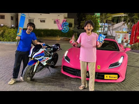 EATING ONLY ONE COLOR FOOD! PINK VS BLUE COLOR CHALLENGE