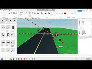 Railroad crossing from Vietnam in Roblox (1)