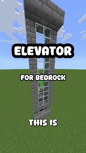 Build a Simple Bedrock Elevator in Minecraft