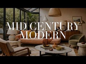 Mid Century Modern Homes That Feel Calm & Lived In | Pro Design Tips