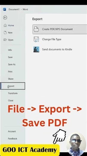 🚀 Export Word to PDF in 1 Second?! The Trick Microsoft Doesn’t Tell You!