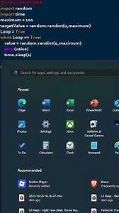 #python using Randint