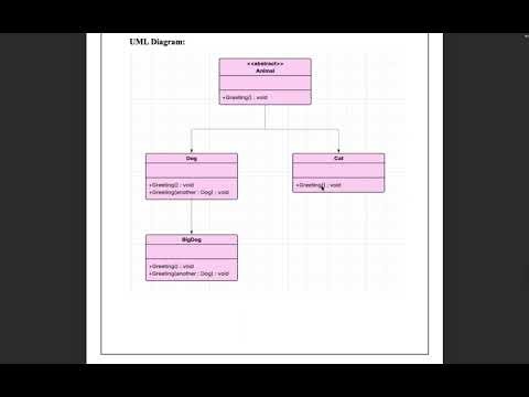 Task 6.1P | Object-Oriented Programming | UML Diagram