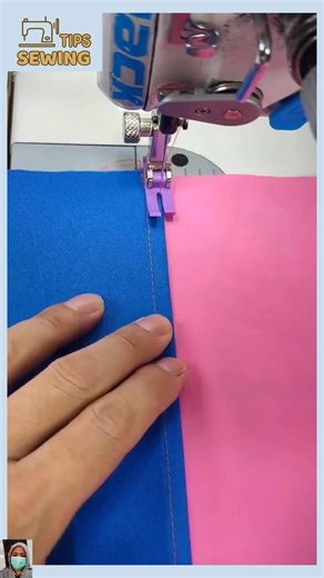 Tips for making flat stitches easily #tips #tipsandtricks #sewing #sewinghacks #tipsandtrick | Sewing Tips