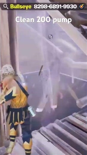 Clean 200 pump #fortnite #200pumped #hashtag