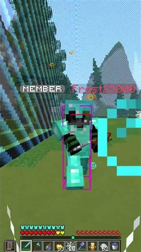 autoclicker... #minecraft #mace #pvp #cheating