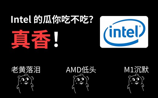 Intel 核显竟然能流畅剪辑4K？英伟达、AMD、苹果都坐不住了...