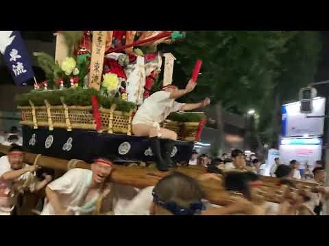 2023年博多祇園山笠『東流～追い山笠 山列入り』（2023.7.15）