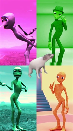 Alien Dance challenge #aliendance #coffindance #elchombo #alienremix
