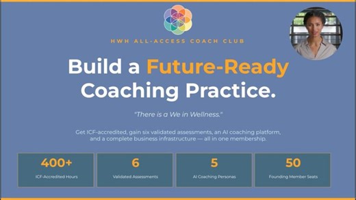 HWH All Access Coach Club: Build a Future Ready Coaching Practice | Happy Whole Human