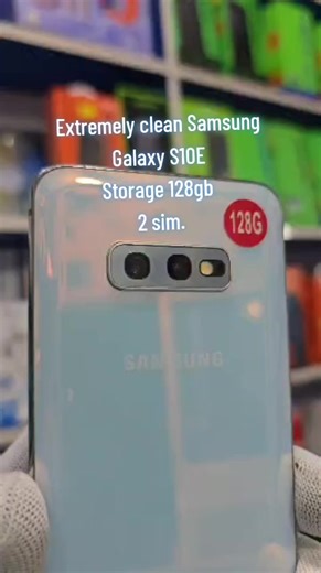 Extremely clean Samsung Galaxy S10E Storage 128gb 2 sim.