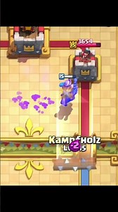 for a full match with predictions and no cuts click here🔽 #clashroyale