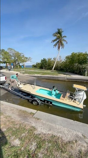 Beavertail Skiffs 18’ Mosquito Dry Launching
