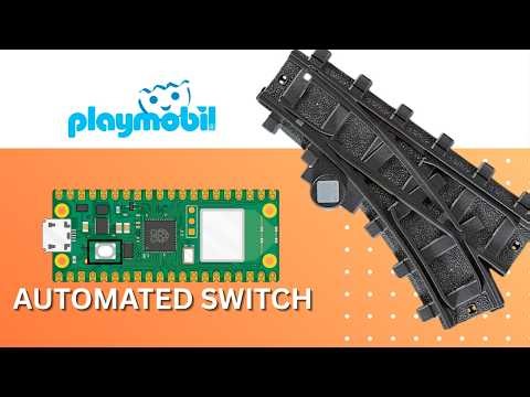 Automated Playmobil railway switch - using RASPBERRY