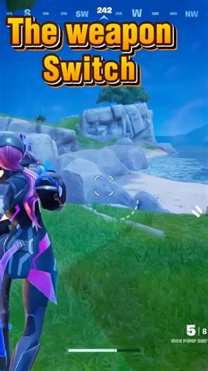 Learn how to master the weapon switch in Fortnite Zero Build. 🥴 #fortnitezerobuild #fortniteclips