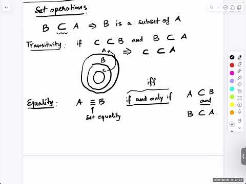 Video 1: Introduction to Probability and Review of Set Theory