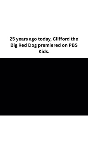 ToonHive on Instagram: "25 years ago today, ‘Clifford the Big Red Dog’ premiered on PBS Kids. #cliffordthebigreddog #clifford #cartoons #nostalgia #pbskids #nostalgia #fyp #cartoon #childhood"