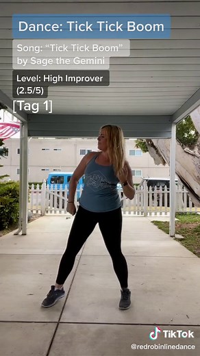 Energetic Tick Tick Boom Linedance