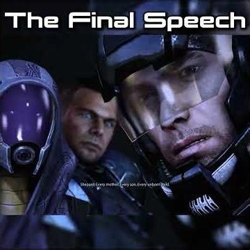 Shepard’s final speech to the crew 😭 #masseffect #masseffect3