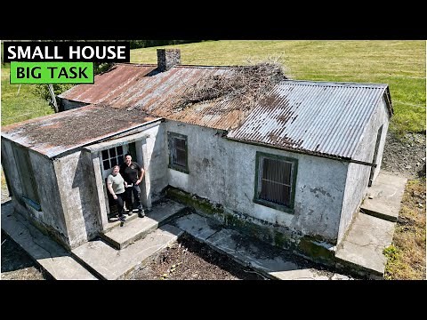 Our Quest To Restore This Old Irish Derelict Cottage Begins || Full Plans Revealed