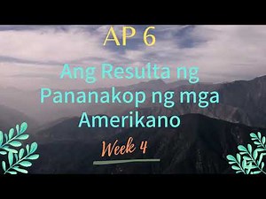 AP 6 Q2 Week 3 4