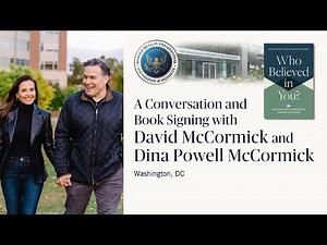 A Conversation with Senator David McCormick and Ms. Dina Powell McCormick