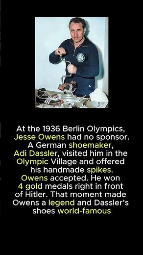 Adi Dassler: the german shoemaker who helped Jesse Owens defy Hitler