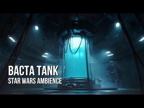 Bacta Tank Chamber | Star Wars Ambience | Facility Sounds, Water Bubbling, Quiet Chatter