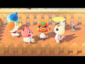 I FORCED FIVE PEPPY VILLAGERS TOGETHER FOR A DAY IN ANIMAL CROSSING